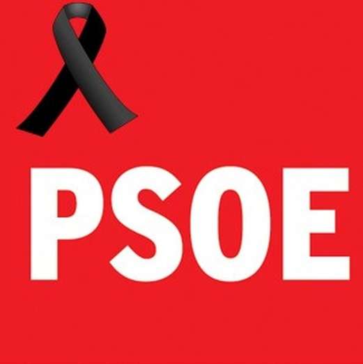Luto del PSOE por el fallecimiento de Gregorio Guerrra/TA.